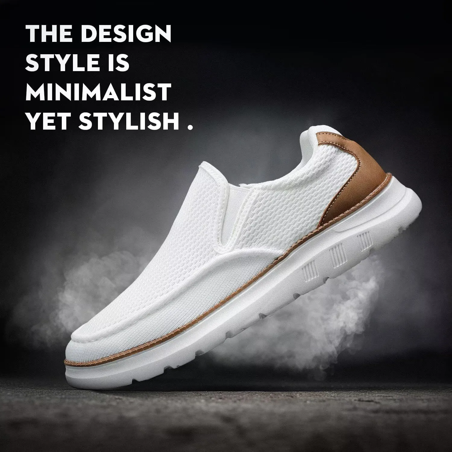 Mens Boat Shoes Casual Loafers Slip On Walking Dress Sneakers Mesh Business Oxfords Work Lightweight Soft Sole