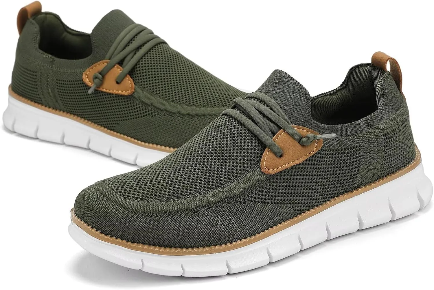 Mens Casual Loafers Shoes Slip On Fashion Walking Dress Sneakers Business Oxfords Work Lightweight Soft Sole Zapatos