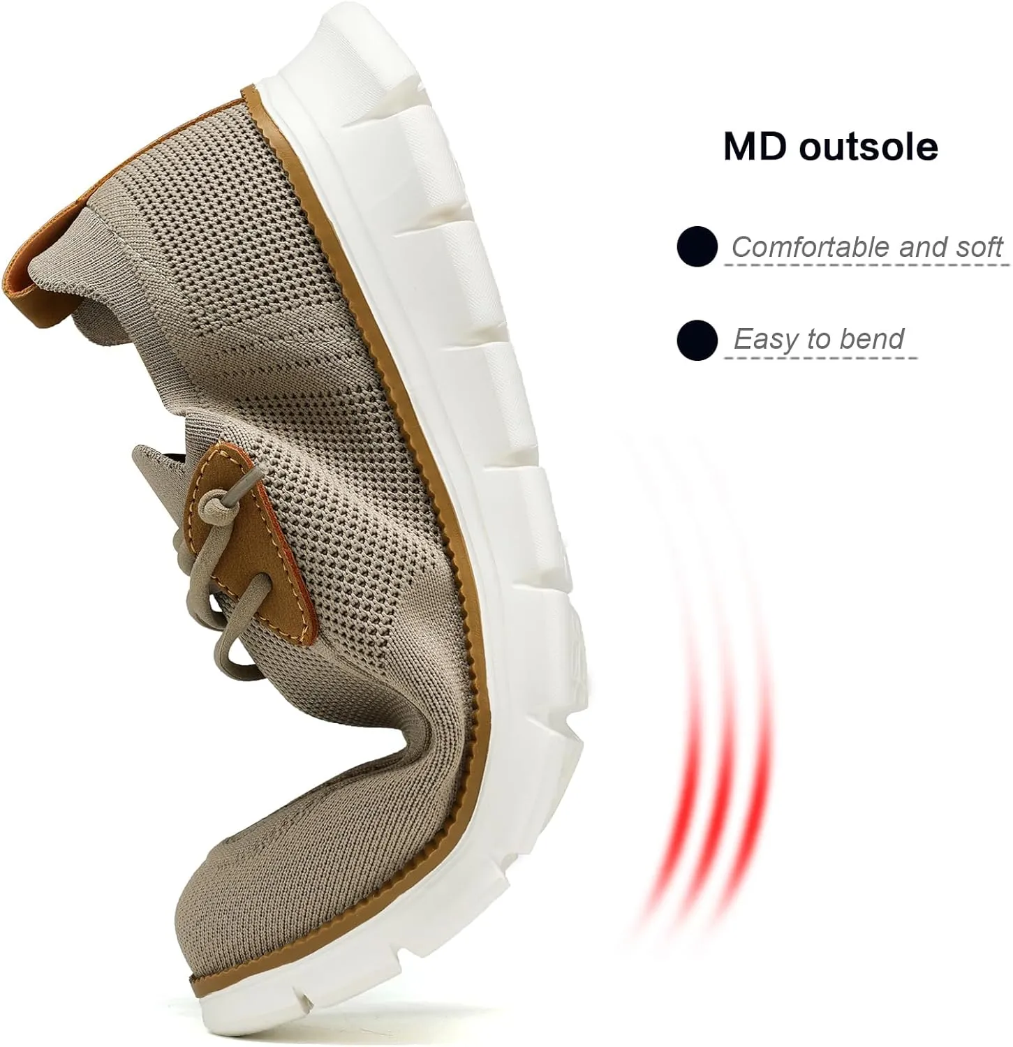 Mens Casual Loafers Shoes Slip On Fashion Walking Dress Sneakers Business Oxfords Work Lightweight Soft Sole Zapatos