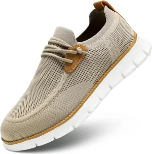 Mens Casual Loafers Shoes Slip On Fashion Walking Dress Sneakers Business Oxfords Work Lightweight Soft Sole Zapatos