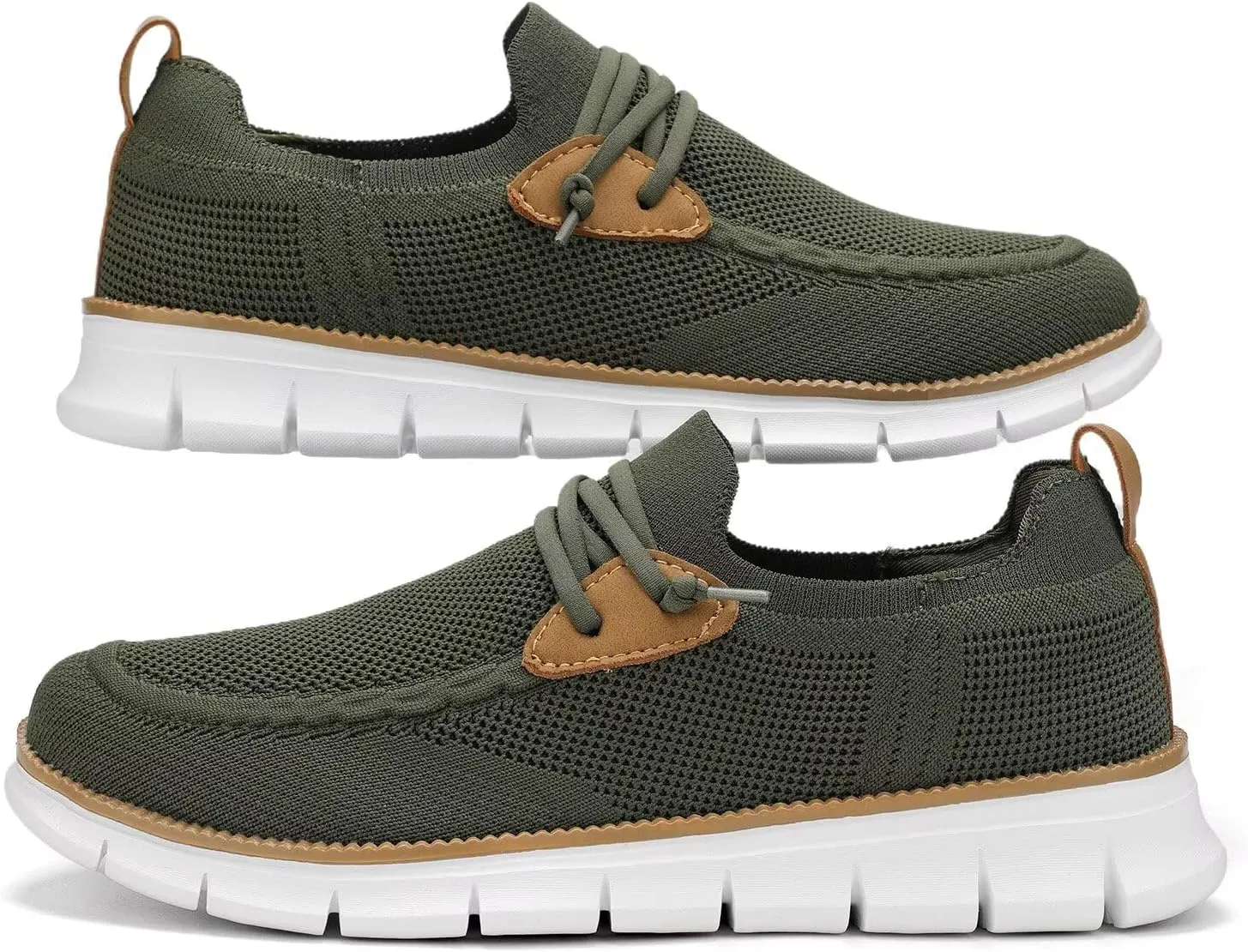 Mens Casual Loafers Shoes Slip On Fashion Walking Dress Sneakers Business Oxfords Work Lightweight Soft Sole Zapatos