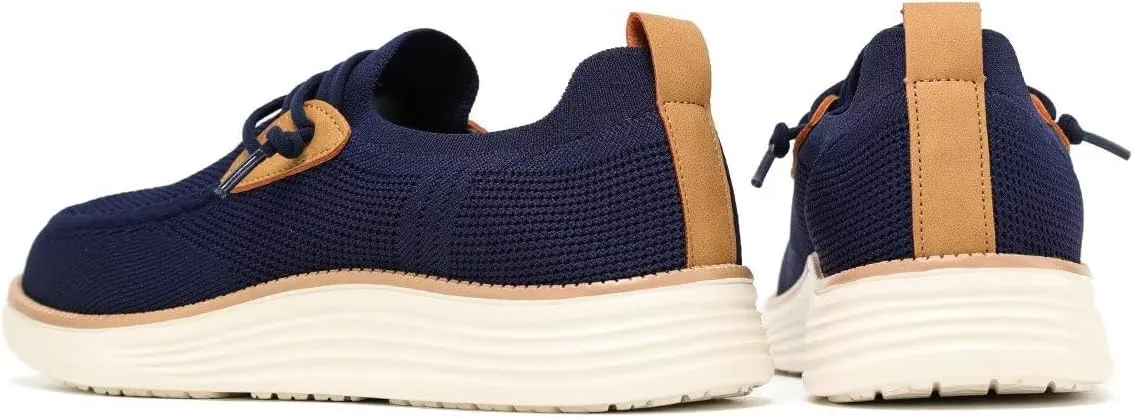 Mens Casual Loafers Shoes Slip On Fashion Walking Dress Sneakers Business Oxfords Work Lightweight Soft Sole