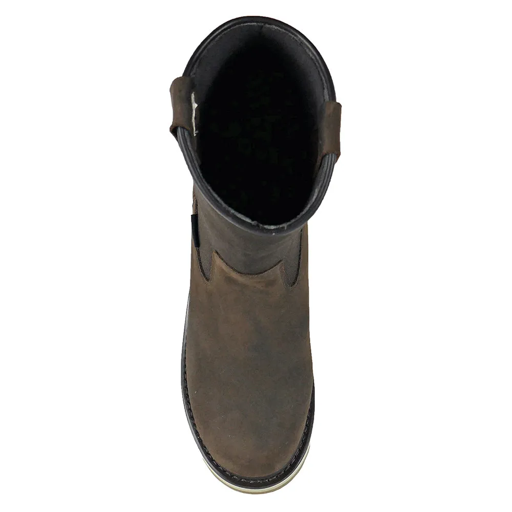 Men's DieHard Stratus Brown, EH, SR, WP, Pull On Wellington Soft Toe Boot