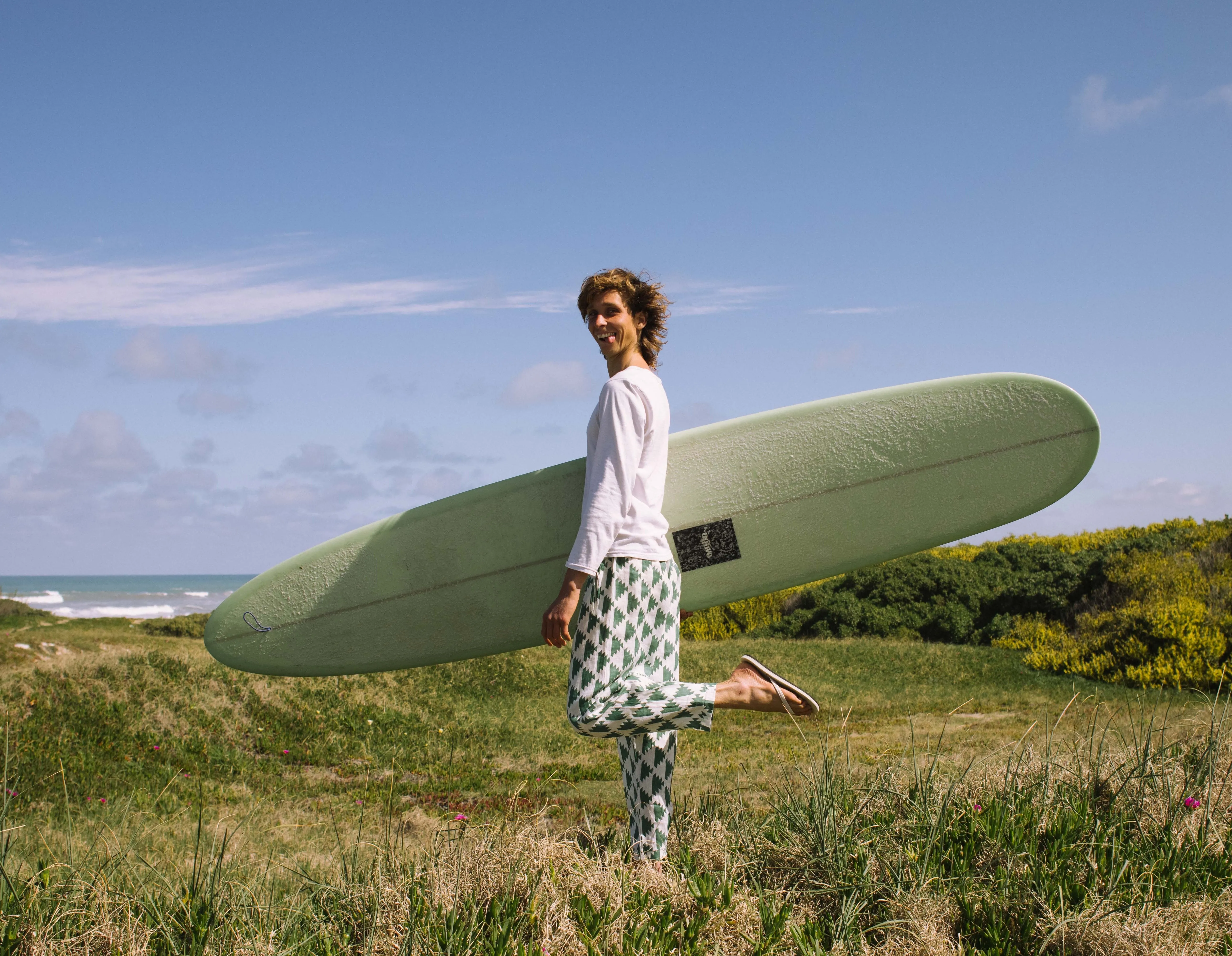Men's Ecosol Flip Flop - Pearl