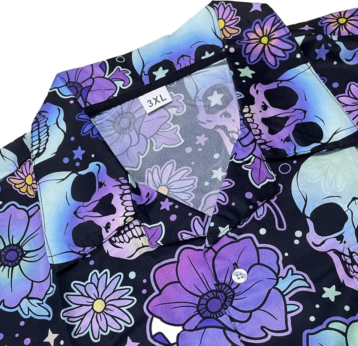 Mens Hawaiian Shirts Short Sleeve Button Up Beach Shirts