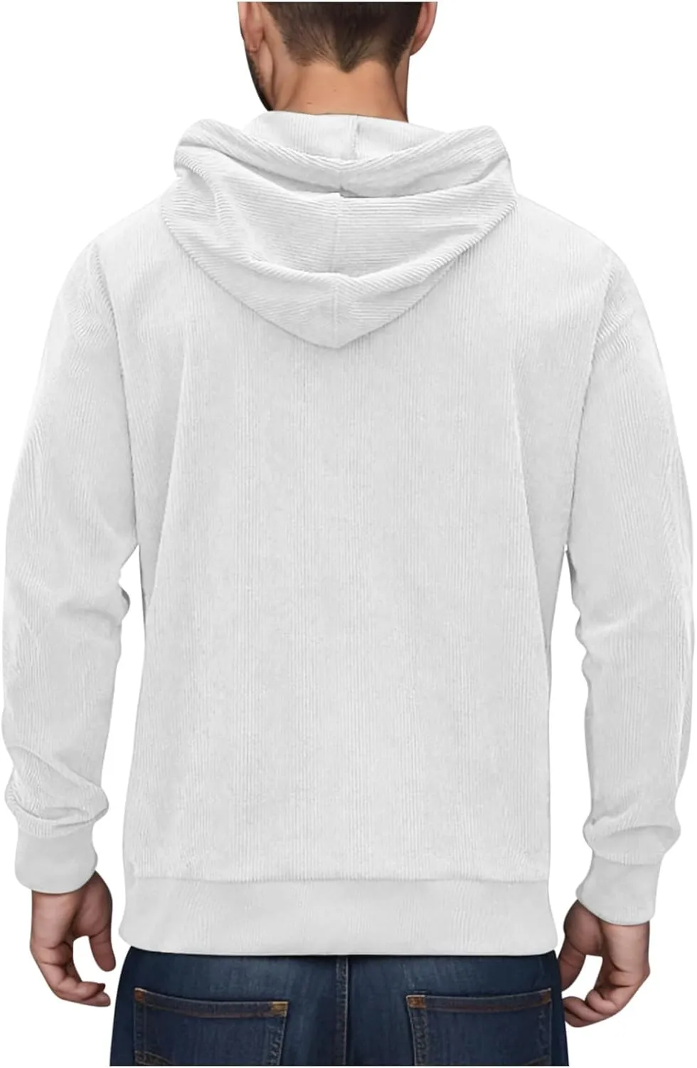 Mens Hoodies Casual Hooded Sweatshirts Training Long Sleeve Hoodie Warm Hoodies Solid Color Fall Pullover