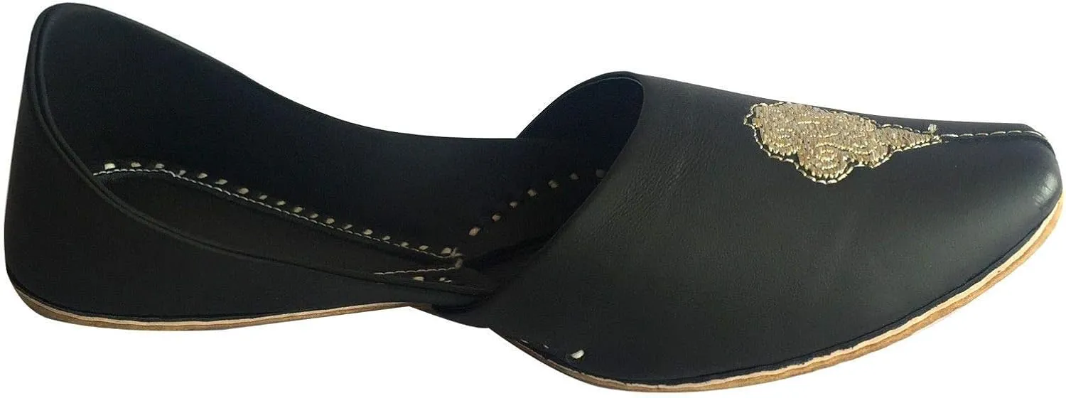 Men's Khussa Shoes Punjabi Jutti Rajasthani Mojari Kolhapuri Jaipuri Ethnic Indian Shoes