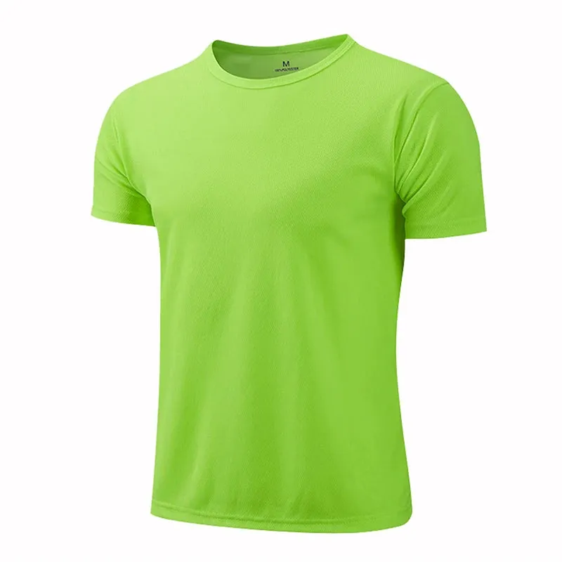 Men's Quick-Dry Sports T-Shirt — Breathable Gym & Running Tee