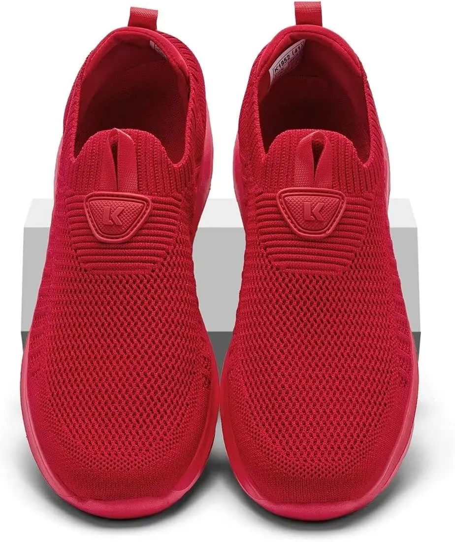 Men's Running Shoes Casual Slip on Walking Tennis Gym Sneakers Lightweight Breathable Mesh Workout Sports Soft Sole