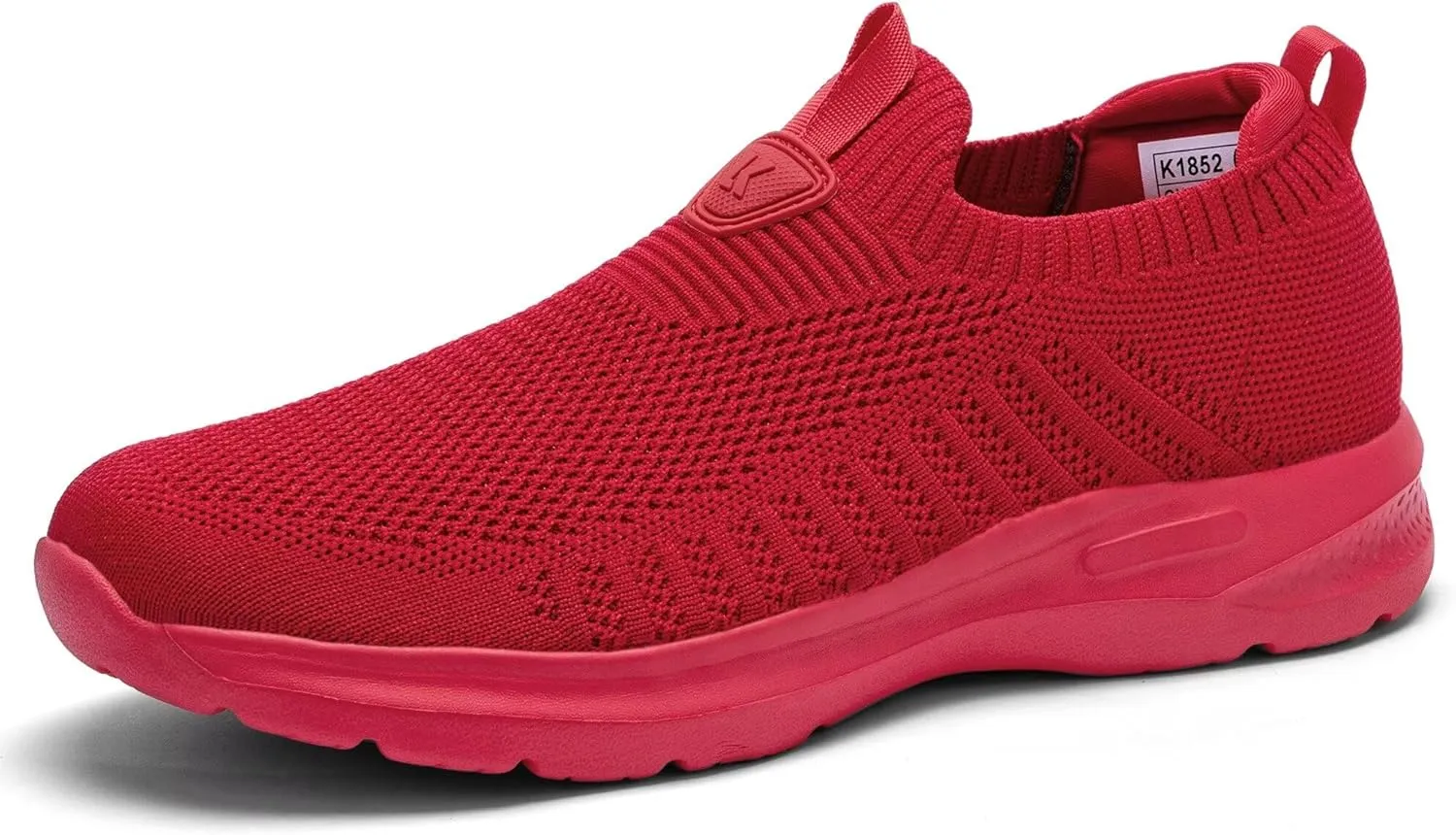 Men's Running Shoes Casual Slip on Walking Tennis Gym Sneakers Lightweight Breathable Mesh Workout Sports Soft Sole