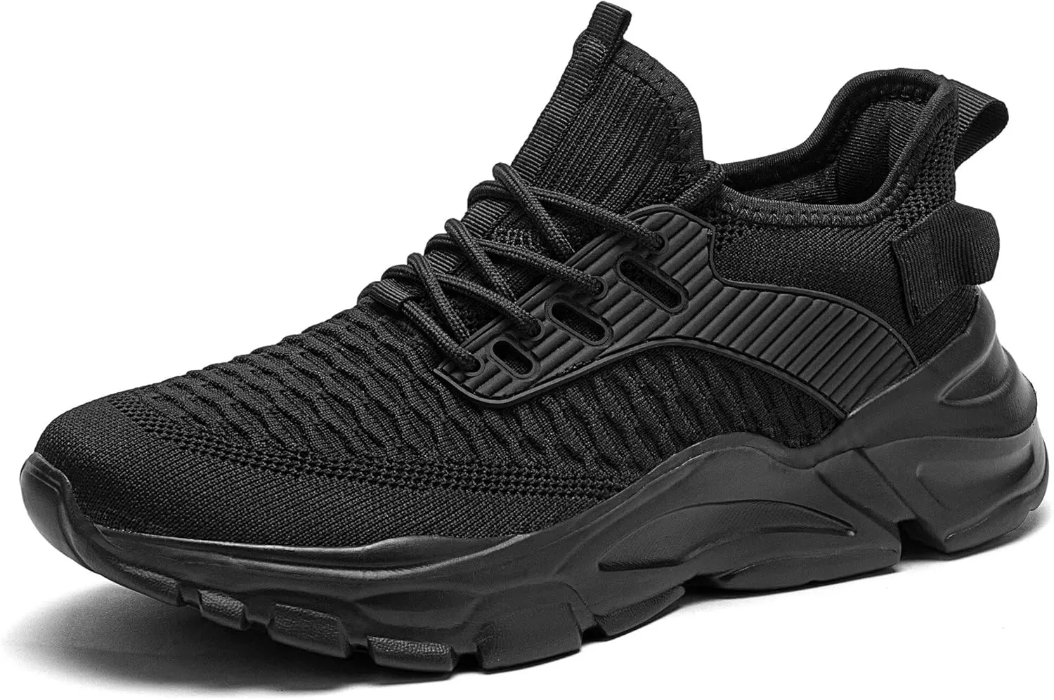 Mens Running Tennis Shoes Slip on Walking Fashion Athletic Sneakers Work Gym Shoes Comfort Lightweight Mesh Soft Sole