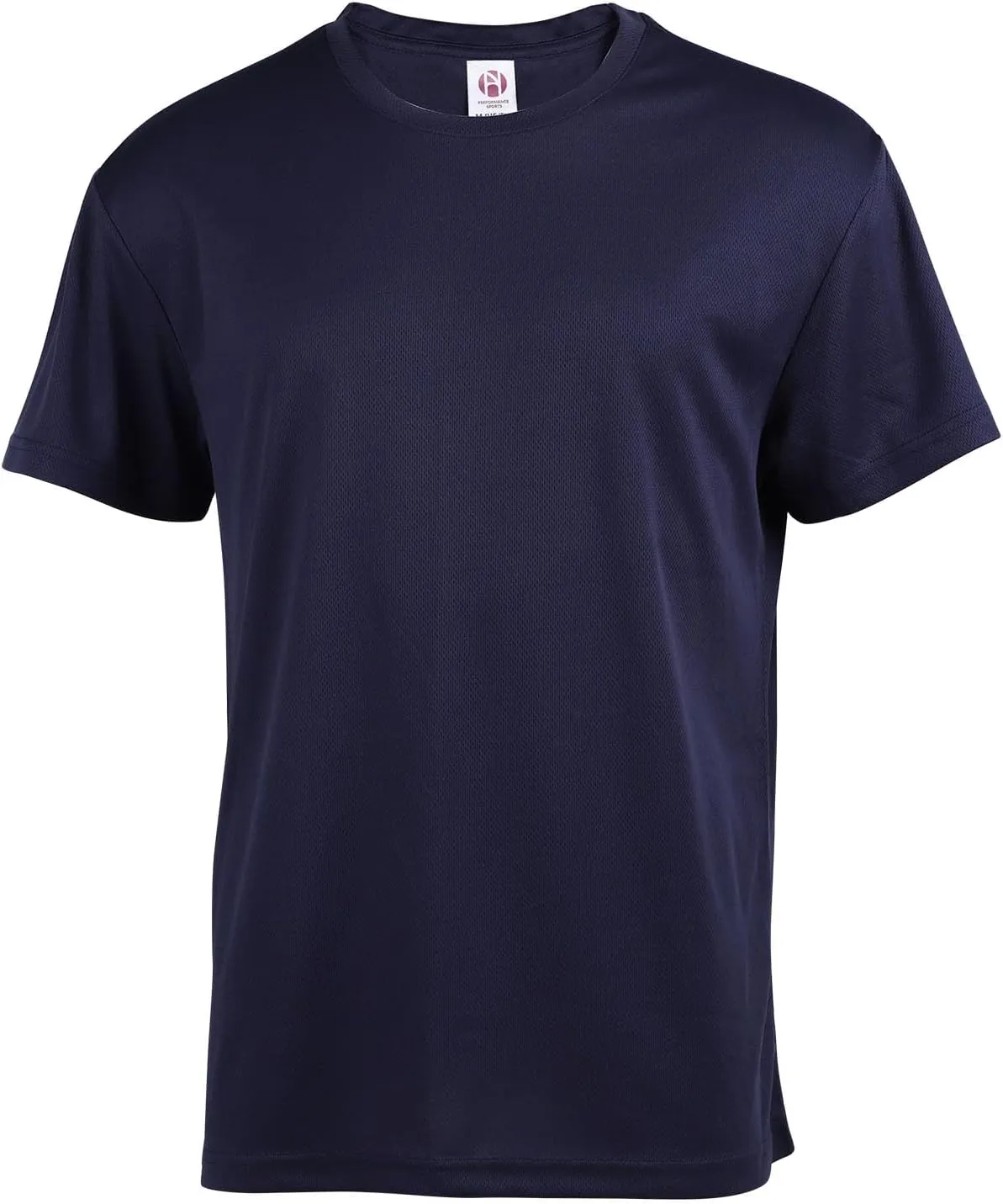 Mens Short Sleeve T-Shirts Casual Crew Neck Tee Shirt Summer Soft Running Swimming Cycling Fishing Tops