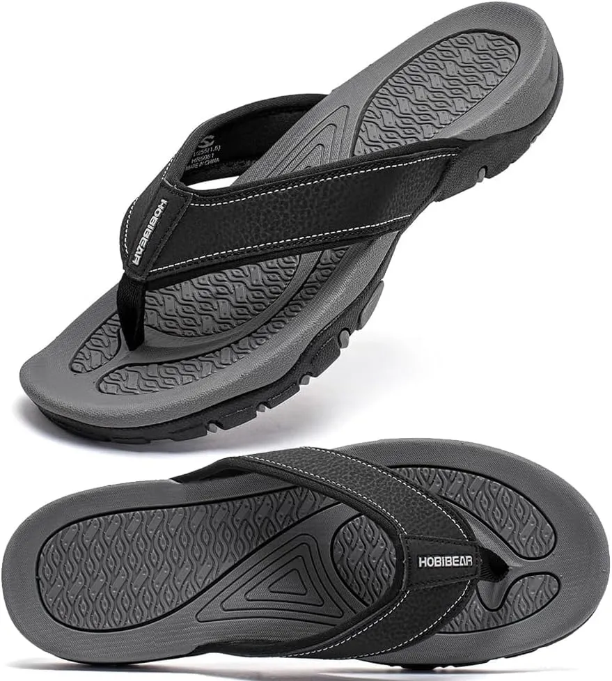 Mens Sport Flip Flops Comfort Sandals Indoor and Outdoor Beach Flip Flop