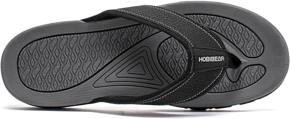 Mens Sport Flip Flops Comfort Sandals Indoor and Outdoor Beach Flip Flop