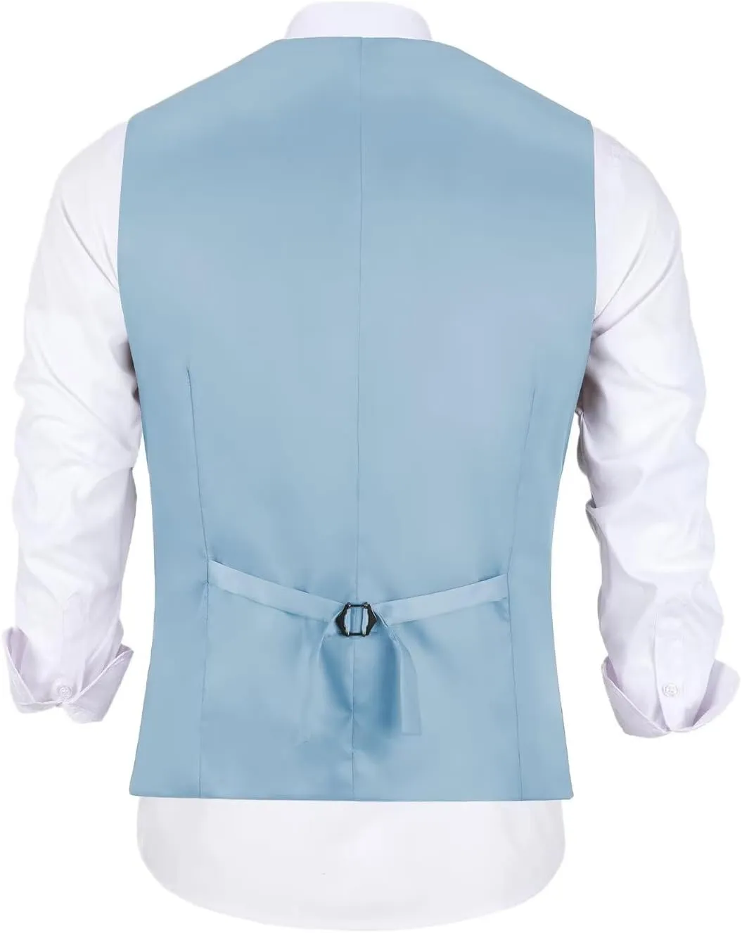 Men's Suit Slim Fit 2 Pieces Suits Set Grooms Tuxedos Business Wedding Prom Party Suit Vest and Pants