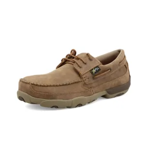 Men's Twisted X WORK Boat Shoe Driving Moc- MDMSTM1