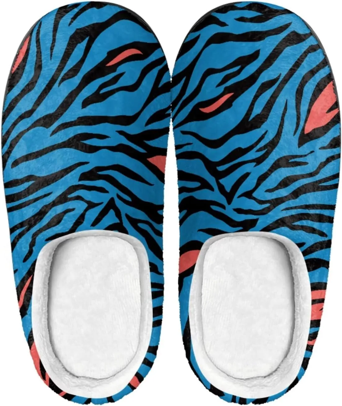 Men's Women's Non-slip Slippers, Flannel Warm Soft Cozy Slippers, House Bedroom Indoor/Outdoor Warm Shoes, Size 2-12