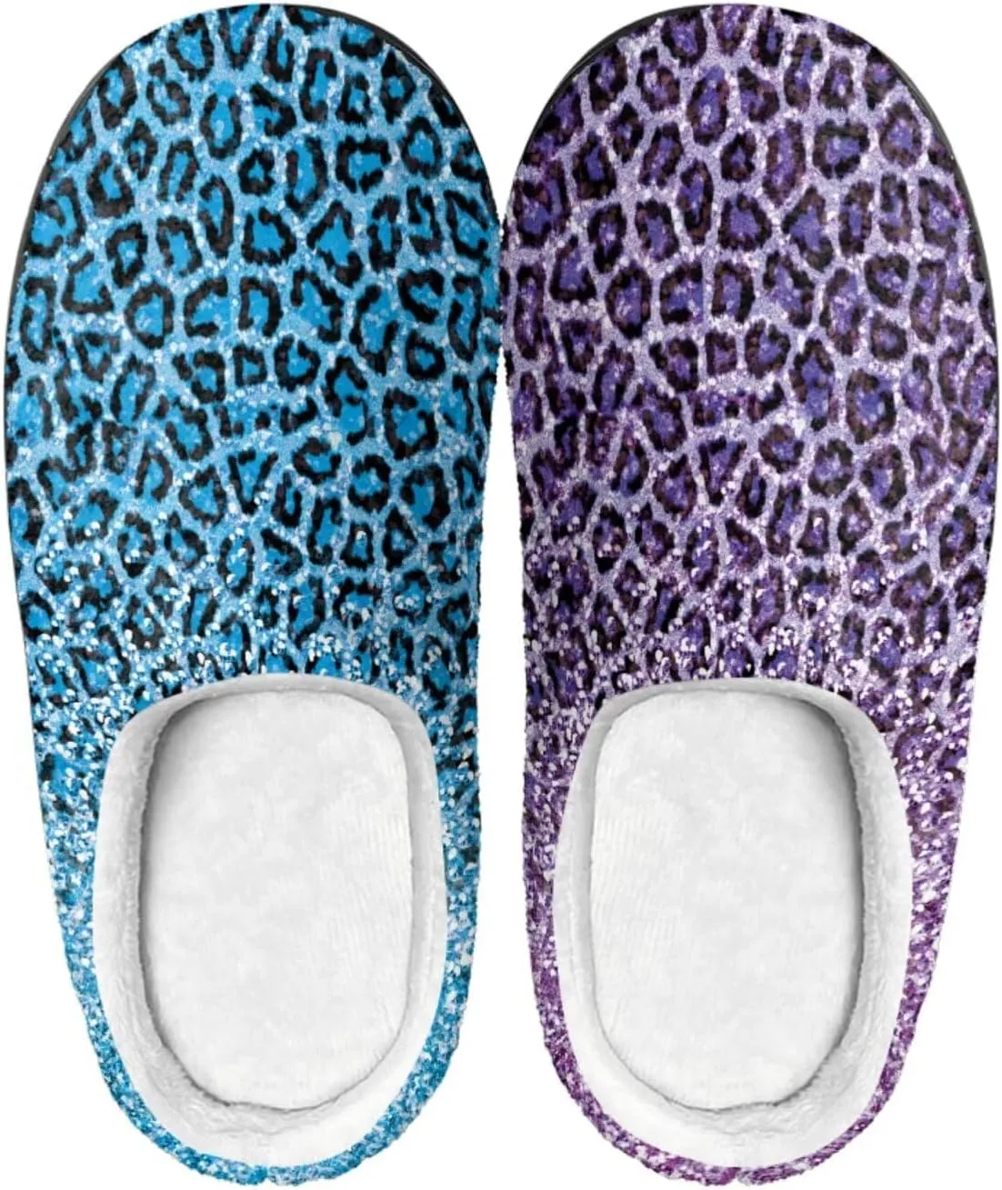 Men's Women's Non-slip Slippers, Flannel Warm Soft Cozy Slippers, House Bedroom Indoor/Outdoor Warm Shoes, Size 2-12