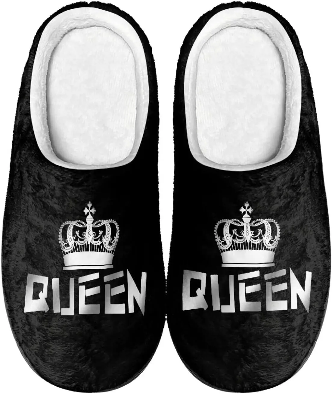 Men's Women's Non-slip Slippers, Flannel Warm Soft Cozy Slippers, House Bedroom Indoor/Outdoor Warm Shoes, Size 2-12