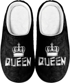 Men's Women's Non-slip Slippers, Flannel Warm Soft Cozy Slippers, House Bedroom Indoor/Outdoor Warm Shoes, Size 2-12
