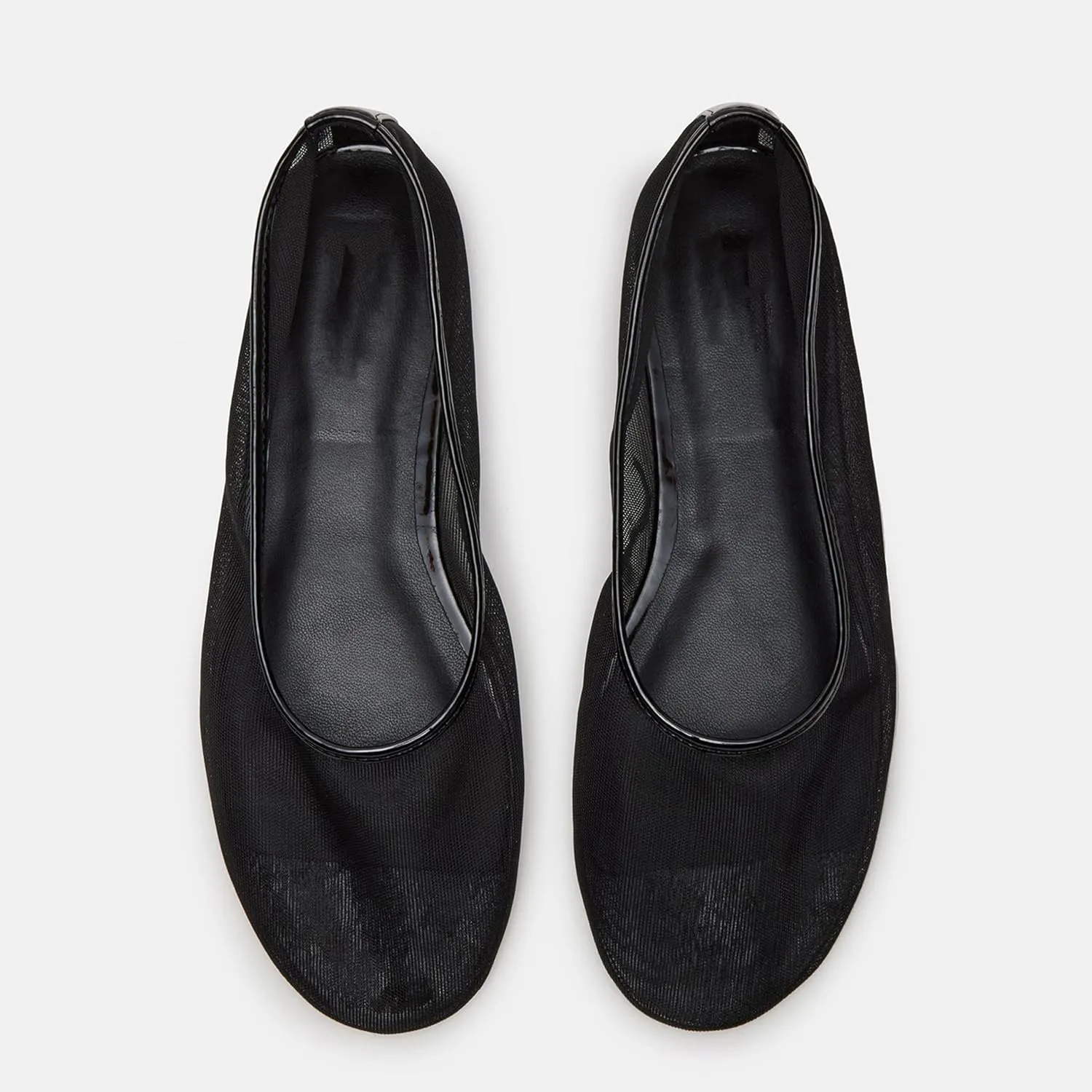 Mesh Ballet Flats for Women Cute and Fashionable Round Toe Design with Breathable Material for Easy Pull-On Wear
