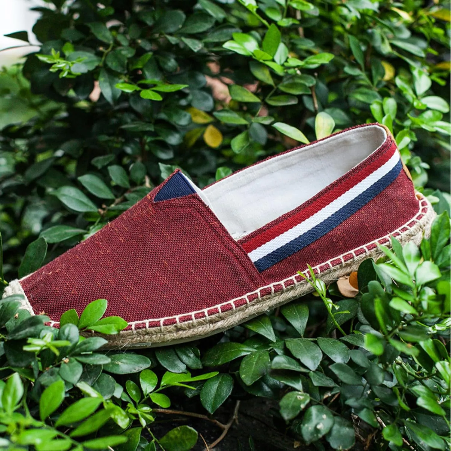 MILDSEVEN Handmade Casual Canvas Shoes for Men, Pull On Soft Loafers, Classical Chinese Breathable Casual Shoes