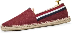 MILDSEVEN Handmade Casual Canvas Shoes for Men, Pull On Soft Loafers, Classical Chinese Breathable Casual Shoes