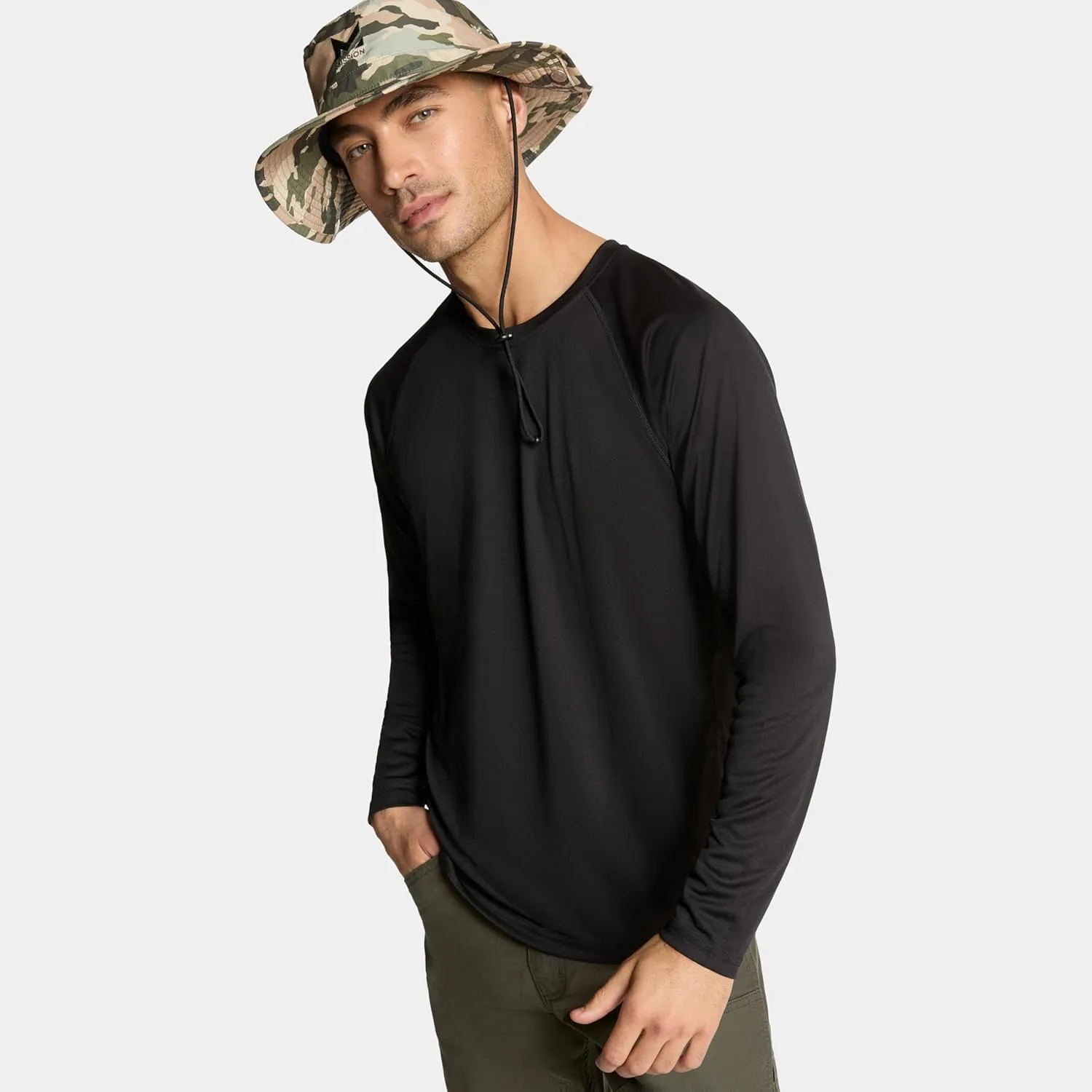 MISSION Cooling Bucket Hat - Unisex Wide-Brim Hat for Men & Women - Lightweight, Foldable & Durable - Cools Up to 2 Hours