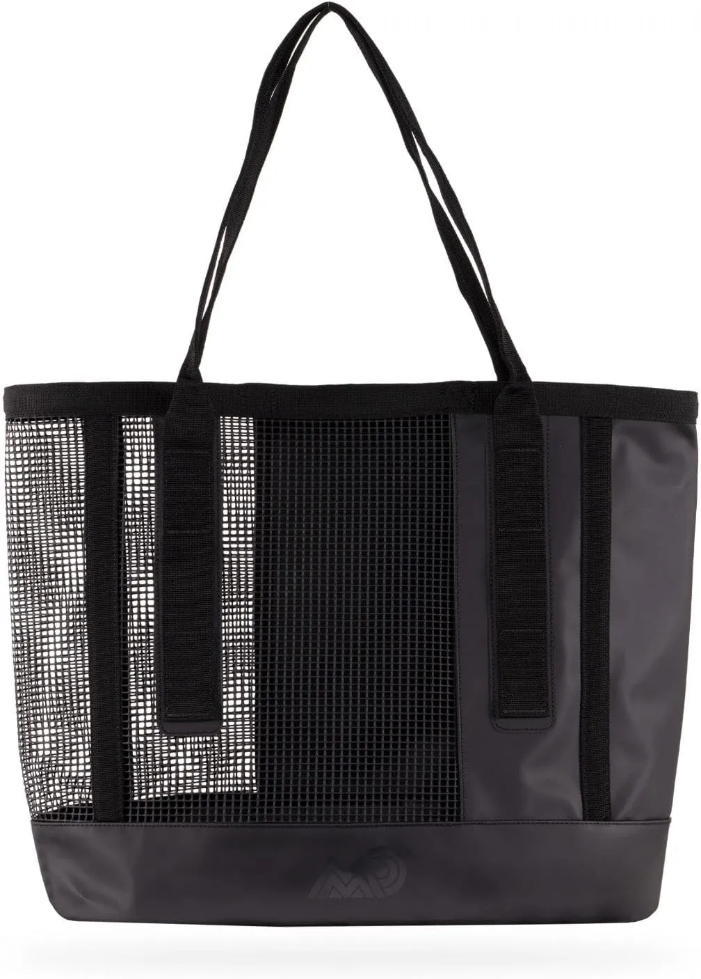MISSION Outdoor Cassi Lightweight Beach Tote Bag with Waterproof Bottom and Coated Mesh for Beach Boat Pool Sports