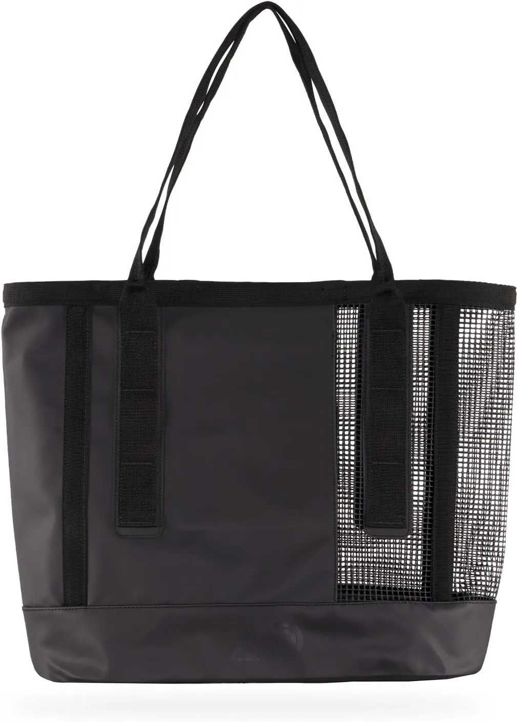 MISSION Outdoor Cassi Lightweight Beach Tote Bag with Waterproof Bottom and Coated Mesh for Beach Boat Pool Sports