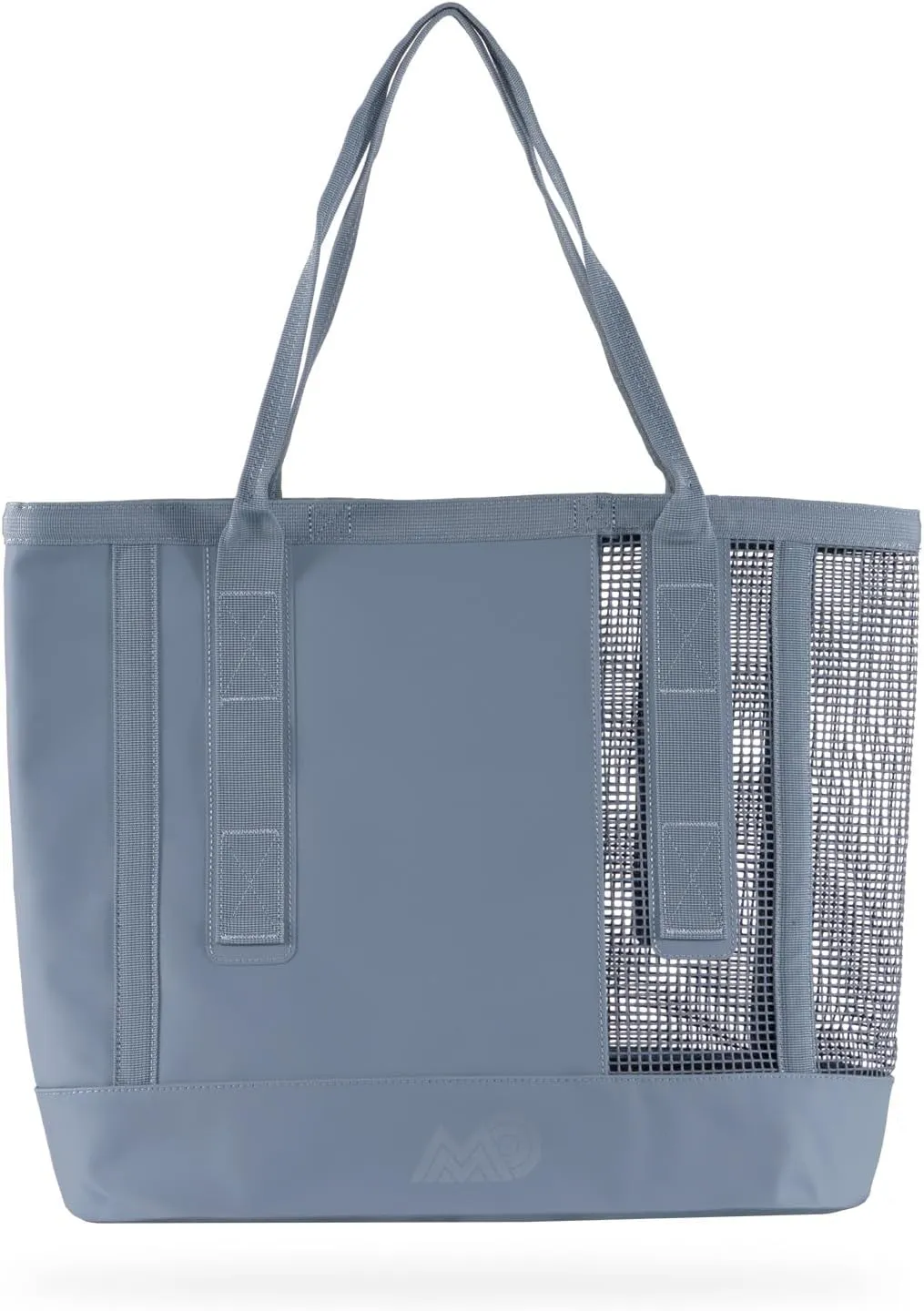 MISSION Outdoor Cassi Lightweight Beach Tote Bag with Waterproof Bottom and Coated Mesh for Beach Boat Pool Sports