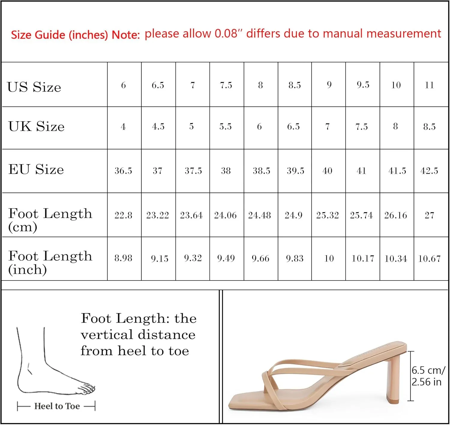 Modatope Flip Flop Heels Thong Sandals Heeled Mules for Women Square Toe Low Heels Chunky Block Heeled Slides