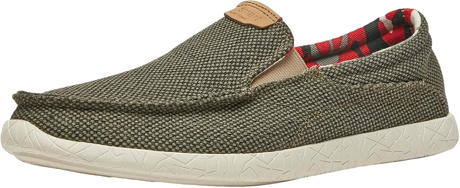 Momuk Men's Slip on Shoes Cloth Boat Shoes Fashion Casual Loafers for Outdoor Daily Activities