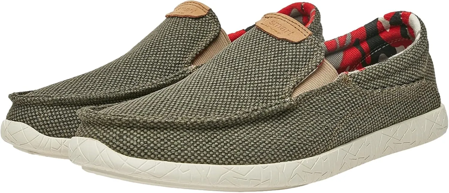 Momuk Men's Slip on Shoes Cloth Boat Shoes Fashion Casual Loafers for Outdoor Daily Activities