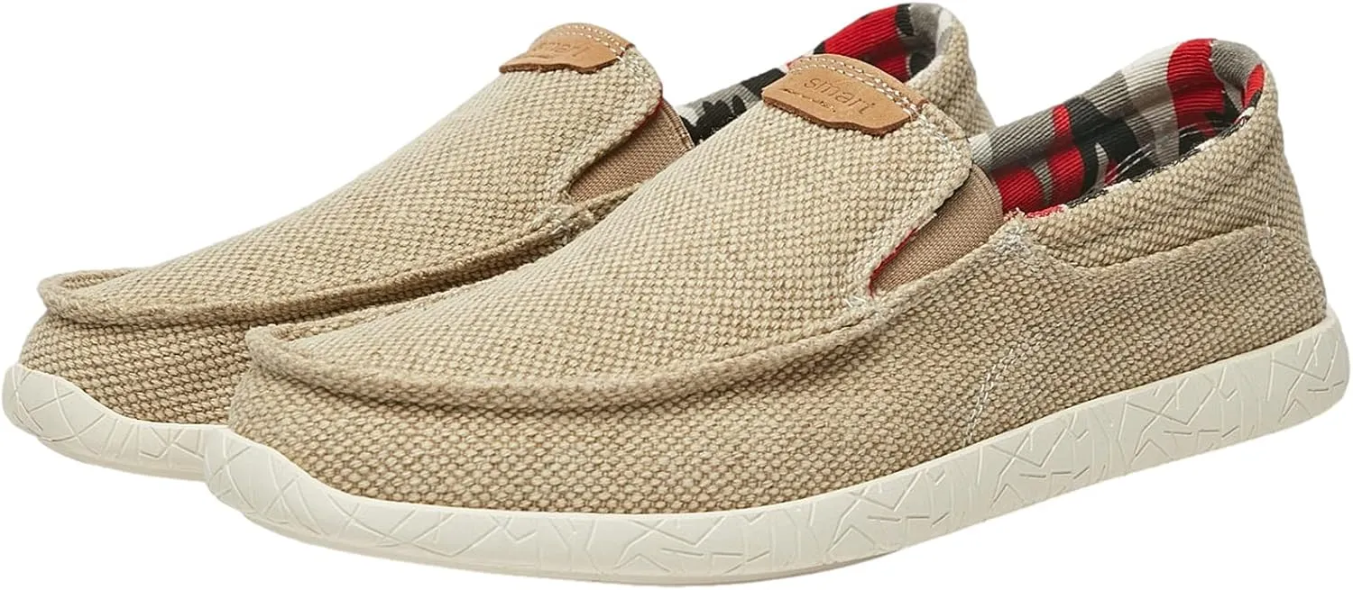Momuk Men's Slip on Shoes Cloth Boat Shoes Fashion Casual Loafers for Outdoor Daily Activities