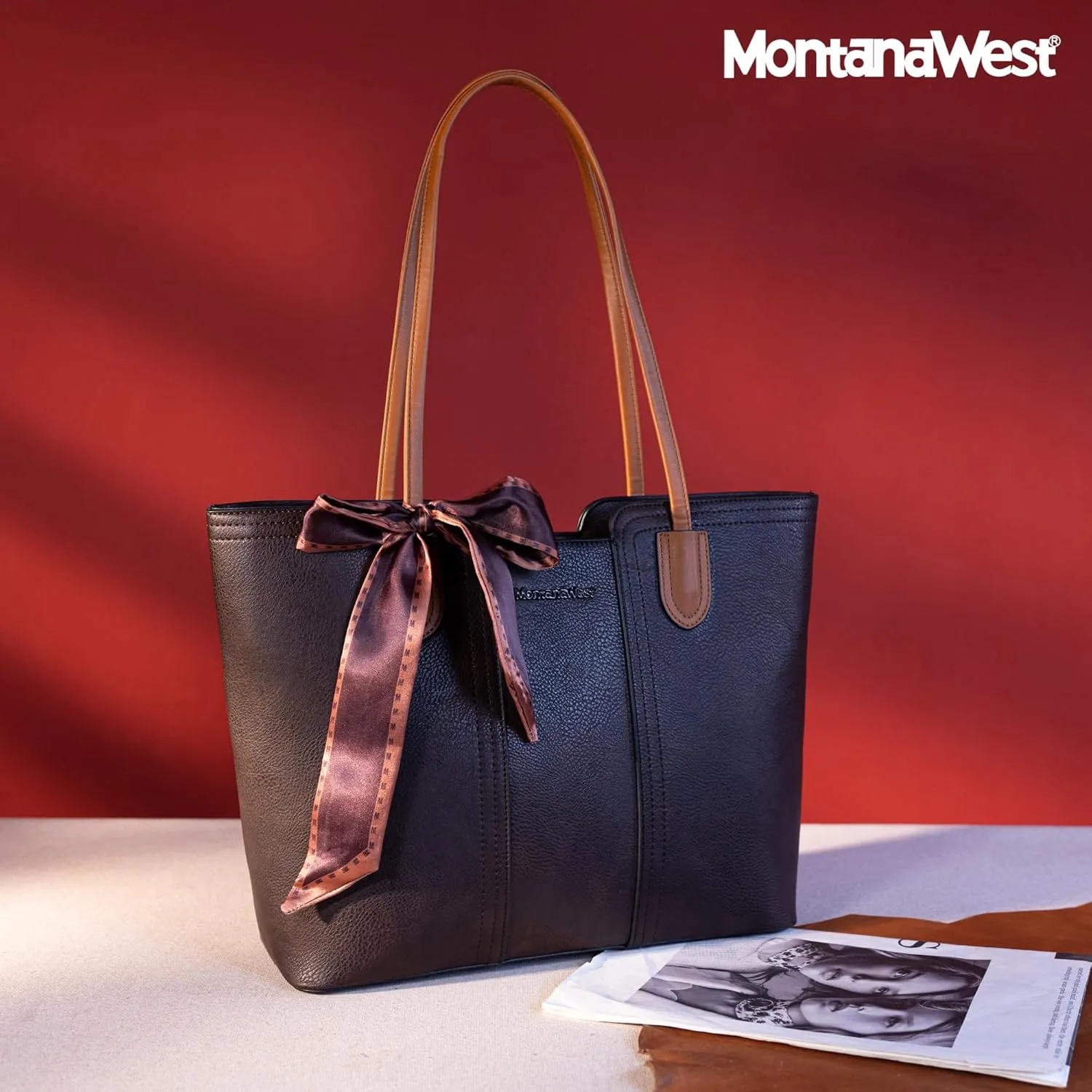 Montana West Tote Bags for Women Medium Top Handle Satchel Purses