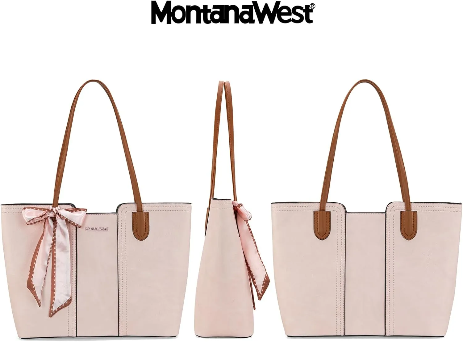 Montana West Tote Bags for Women Medium Top Handle Satchel Purses
