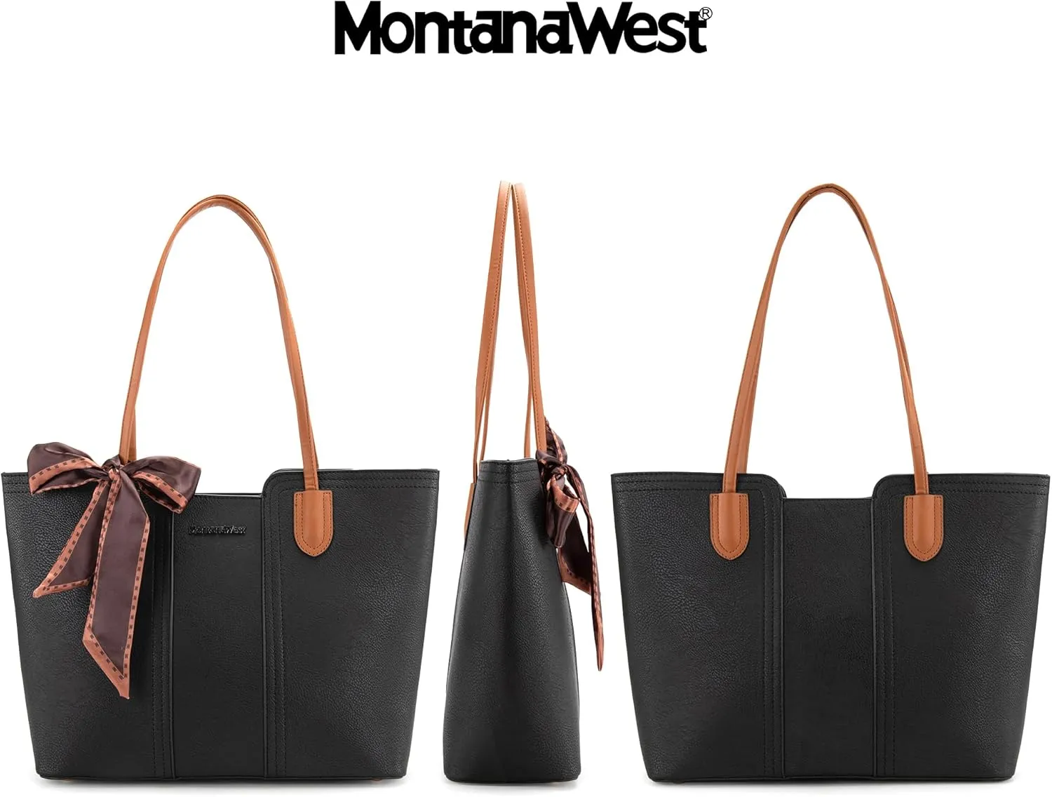 Montana West Tote Bags for Women Medium Top Handle Satchel Purses