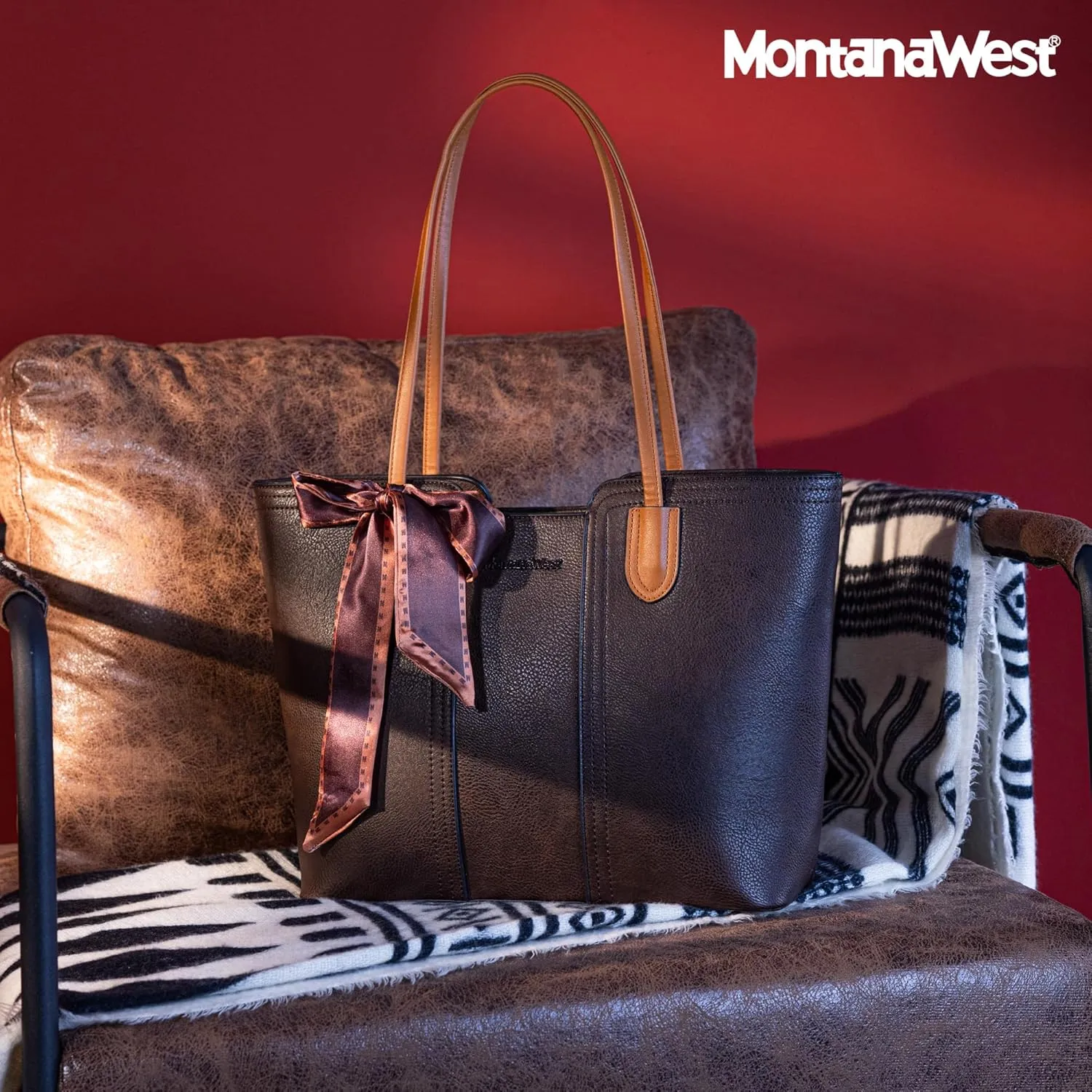 Montana West Tote Bags for Women Medium Top Handle Satchel Purses
