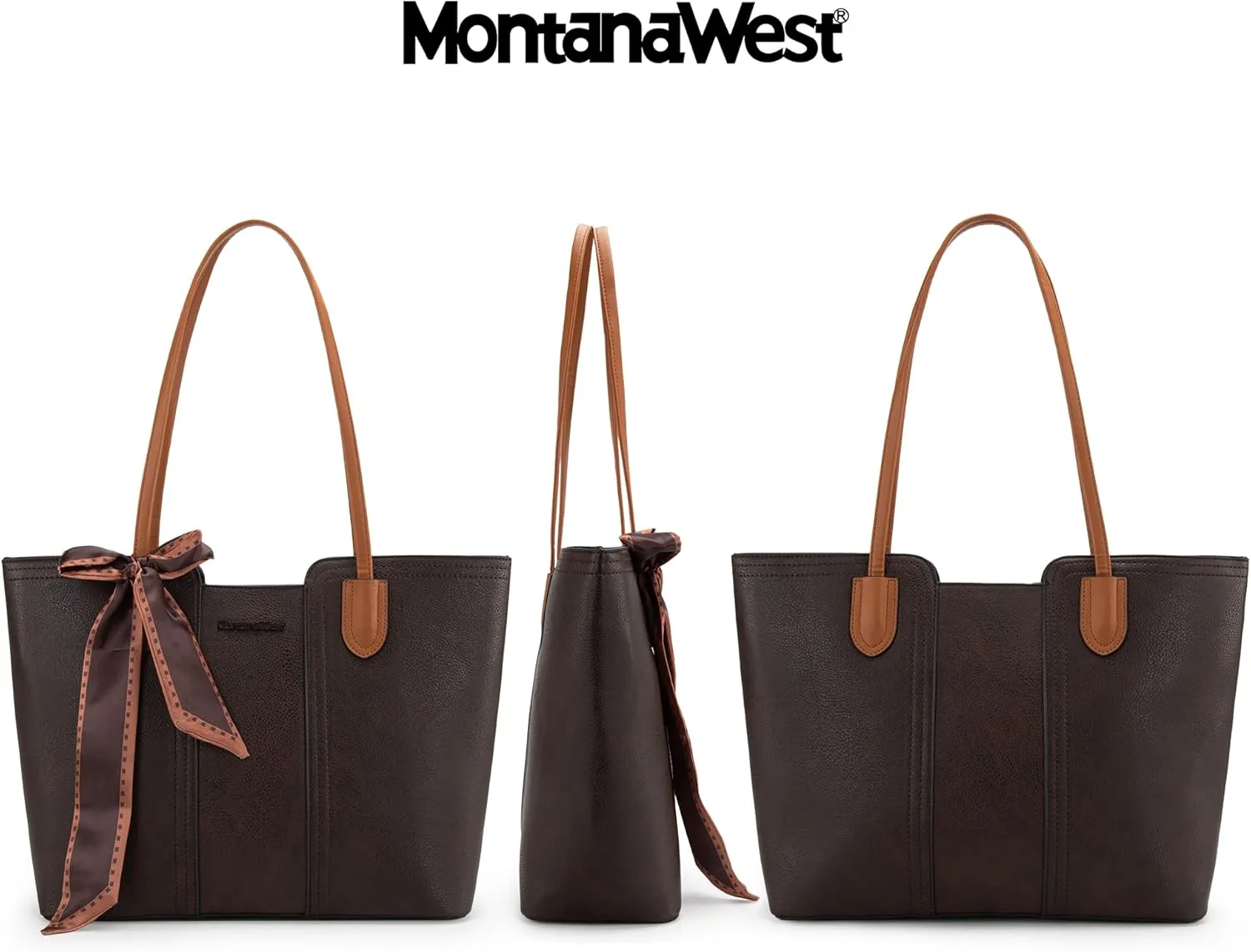 Montana West Tote Bags for Women Medium Top Handle Satchel Purses