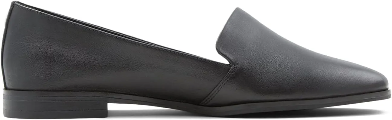 MOOMMO Women Comfortable Ballet Flats Slip On Flat Heel Loafers Square Toe Matte Leather Flats Dress Shoes Retro Casual Driver Loafers Office Ladies Spring Summer 4-11 M US