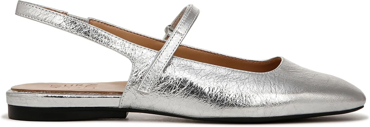 Naturalizer Womens Connie Mary Jane Slingback Ballet Flat