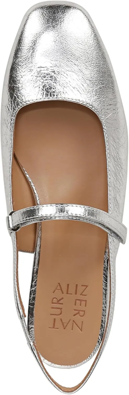 Naturalizer Womens Connie Mary Jane Slingback Ballet Flat