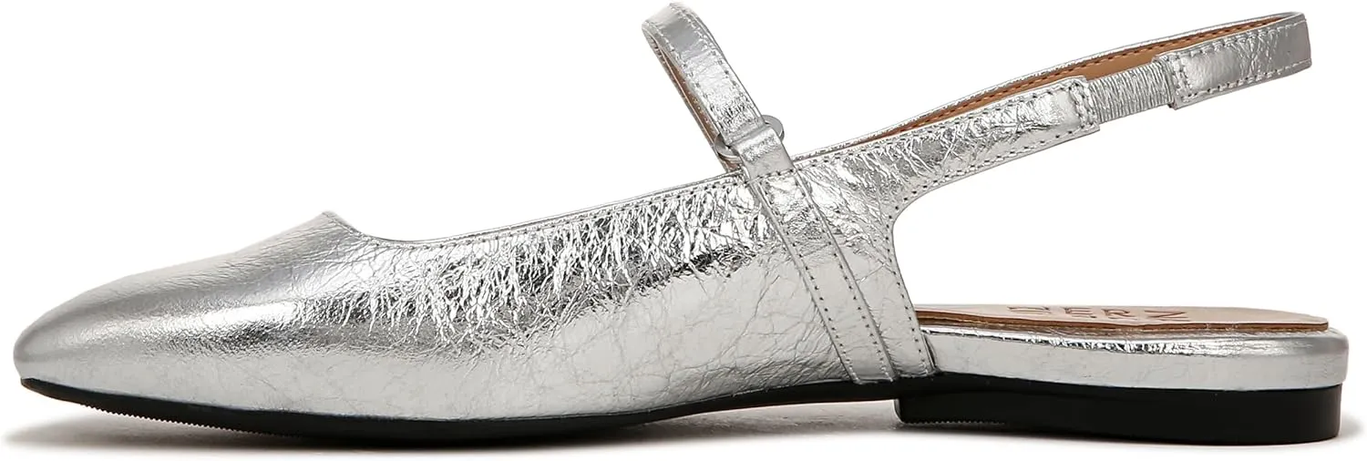 Naturalizer Womens Connie Mary Jane Slingback Ballet Flat