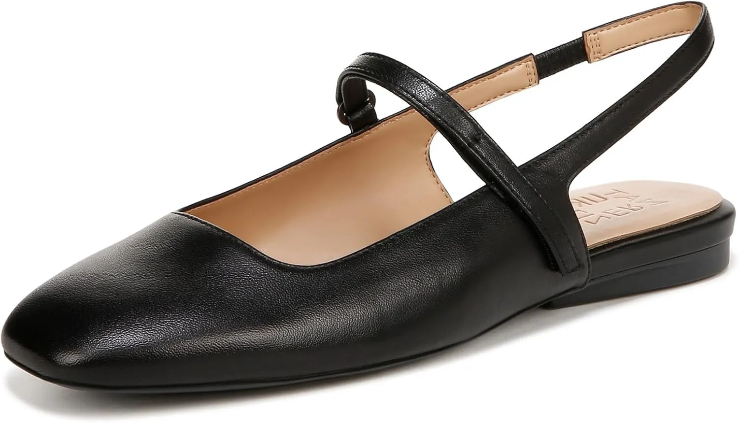 Naturalizer Womens Connie Mary Jane Slingback Ballet Flat