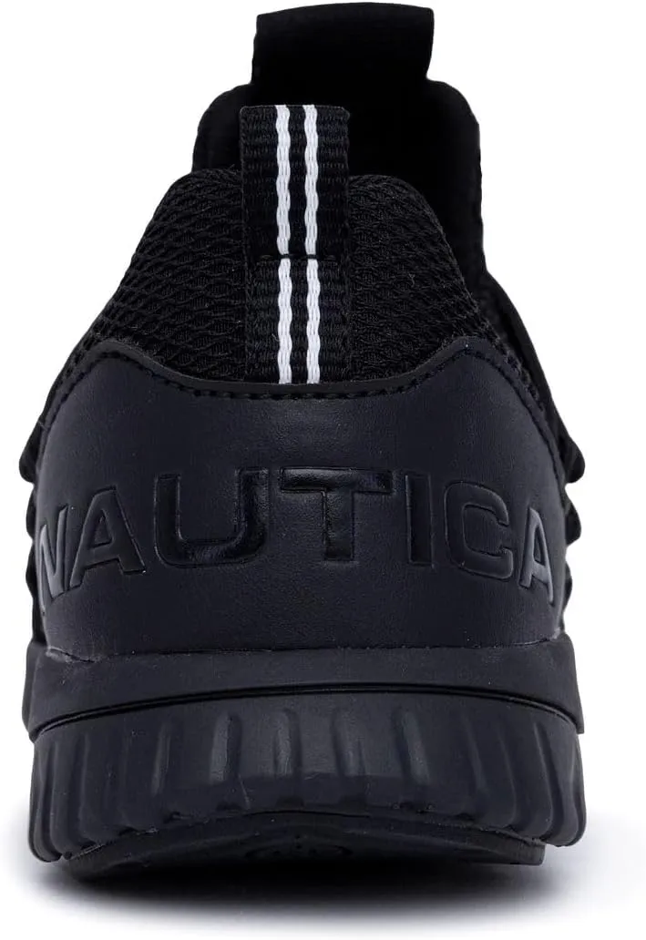 Nautica Kids Sneaker Athletic Slip-On Bungee Running Shoes|Boy - Girl|(Big Kid/Little Kid/Toddler) - Neave/Kappil
