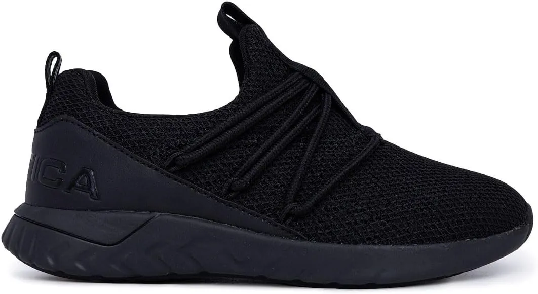 Nautica Kids Sneaker Athletic Slip-On Bungee Running Shoes|Boy - Girl|(Big Kid/Little Kid/Toddler) - Neave/Kappil