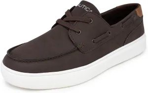 Nautica Men's Boat Shoe Casual Loafers Comfort Sneaker - Walking Moccasin (Slip-On/Lace-Up)