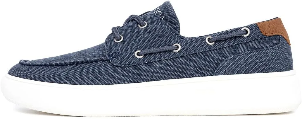 Nautica Men's Boat Shoe Casual Loafers Comfort Sneaker - Walking Moccasin (Slip-On/Lace-Up)
