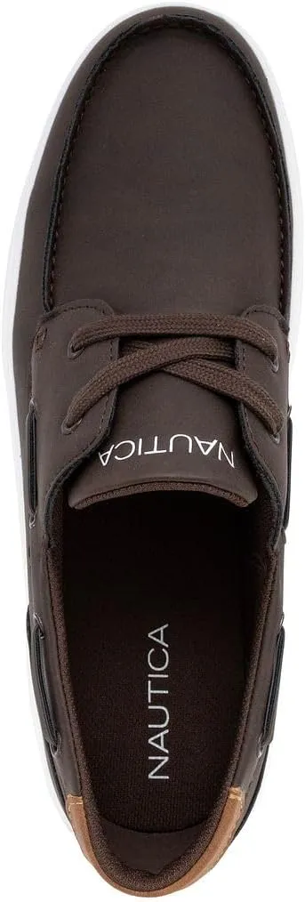 Nautica Men's Boat Shoe Casual Loafers Comfort Sneaker - Walking Moccasin (Slip-On/Lace-Up)
